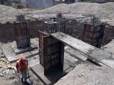 2005 Civil work milestone